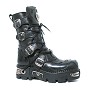 Hoge schoen, Boot M. 107- S3 zwart/zwart Hoge schoen, Boot M. 107- S3 zwart/zwart